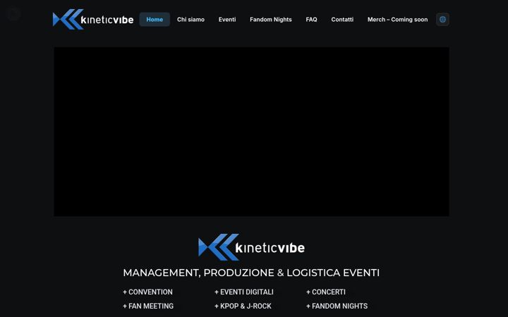 Screenshot of kineticvibe.net