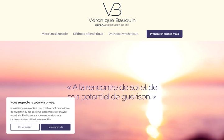Screenshot of kinevbauduin.be