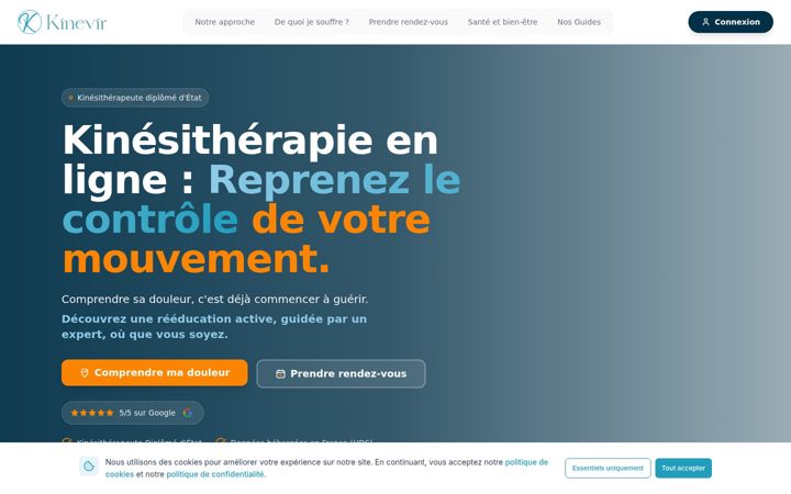 Screenshot of kinevir.com