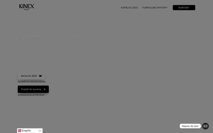 Screenshot of kinexdesign.pl