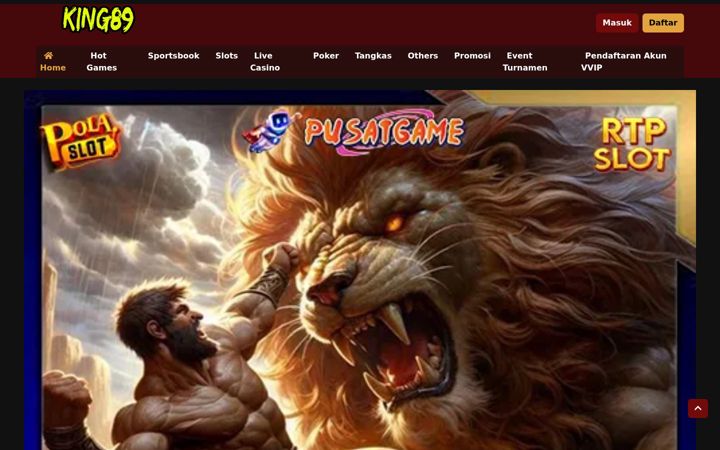 Screenshot of king89.org