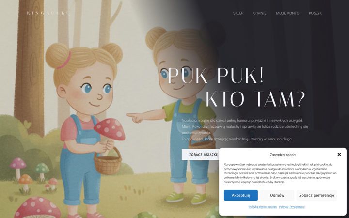 Screenshot of kingauuku.com