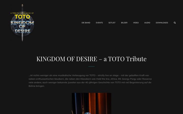 Screenshot of kingdom-of-desire.com