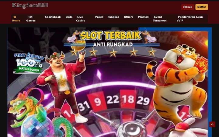 Screenshot of kingdom888slot.org