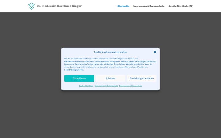 Screenshot of kinger.at