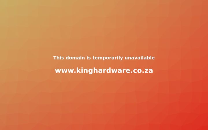 Screenshot of kinghardware.co.za