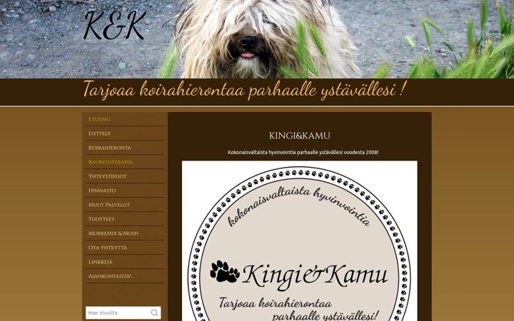 Screenshot of kingijakamu.com