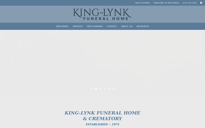 Screenshot of kinglynk.com