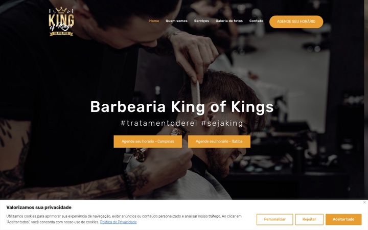 Screenshot of kingofkings.com.br