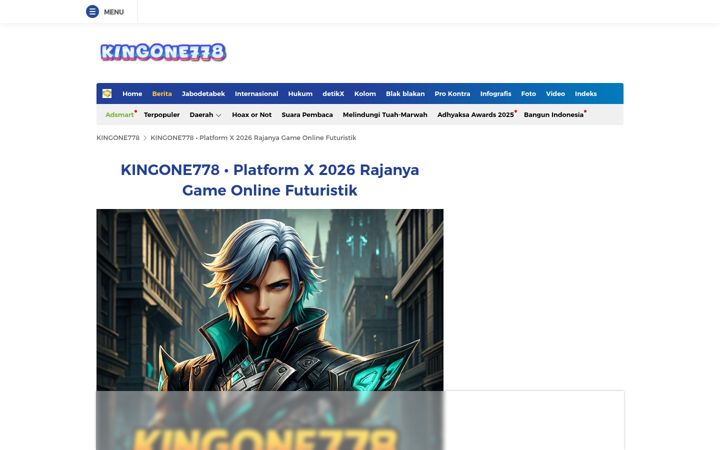 Screenshot of kingone778.net