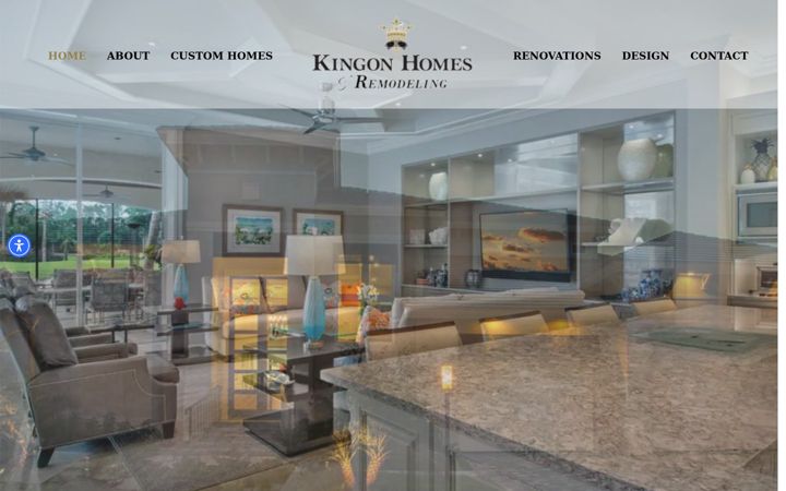 Screenshot of kingonhomes.com