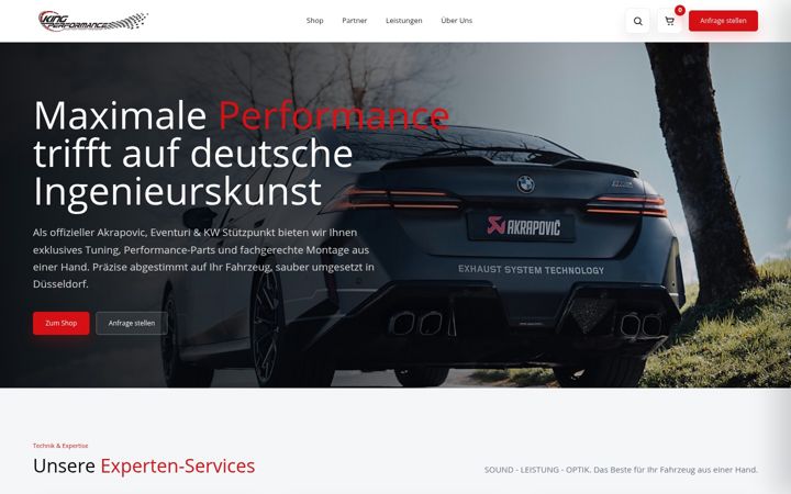 Screenshot of kingperformance.de