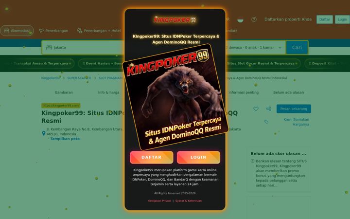 Ekrano kopija kingpoker99.com