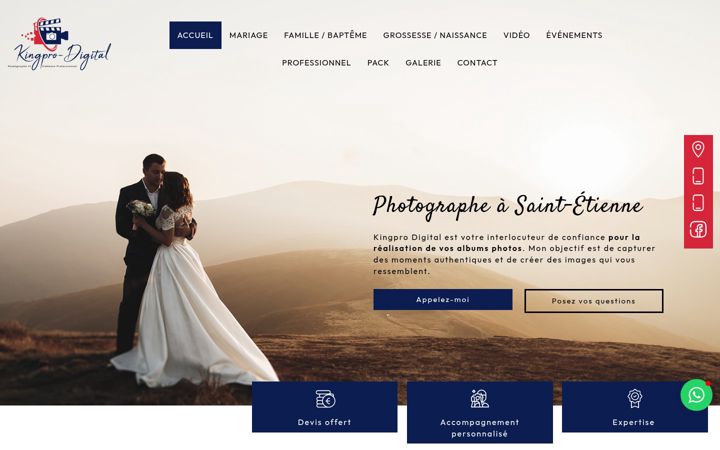 Screenshot of kingprodigital.fr