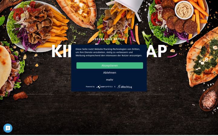 Screenshot of kings-kebap.de