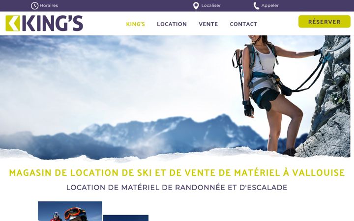 Screenshot of kings-shop.com