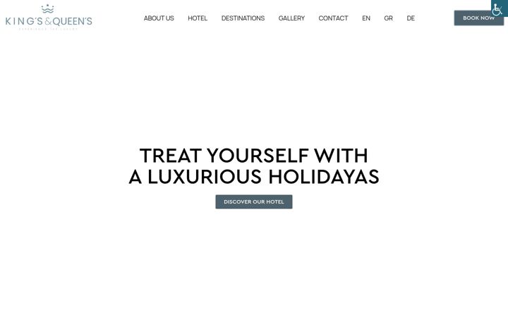 Screenshot of kingsandqueens.com.gr