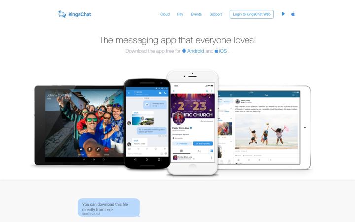 Screenshot of kingsch.at
