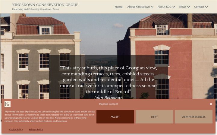 Screenshot of kingsdownbristol.net