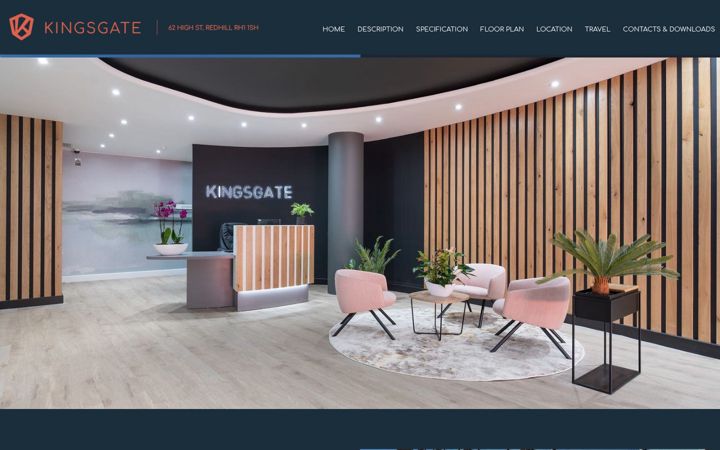 Screenshot of kingsgate-redhill.co.uk