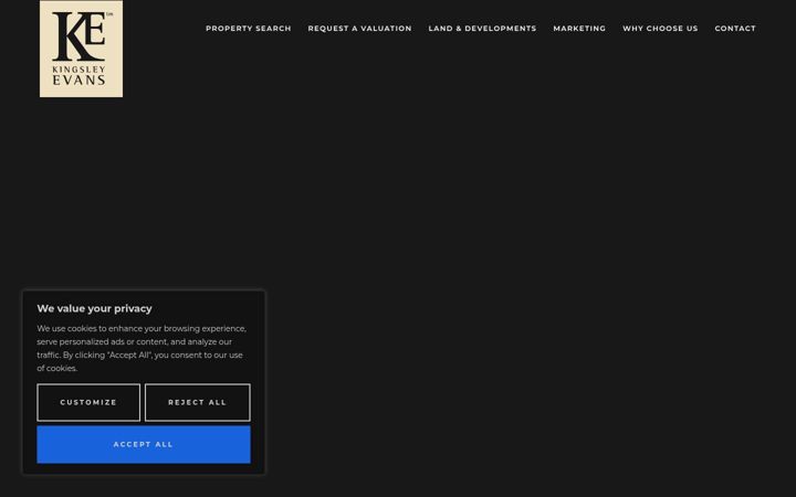Screenshot of kingsleyevans.co.uk