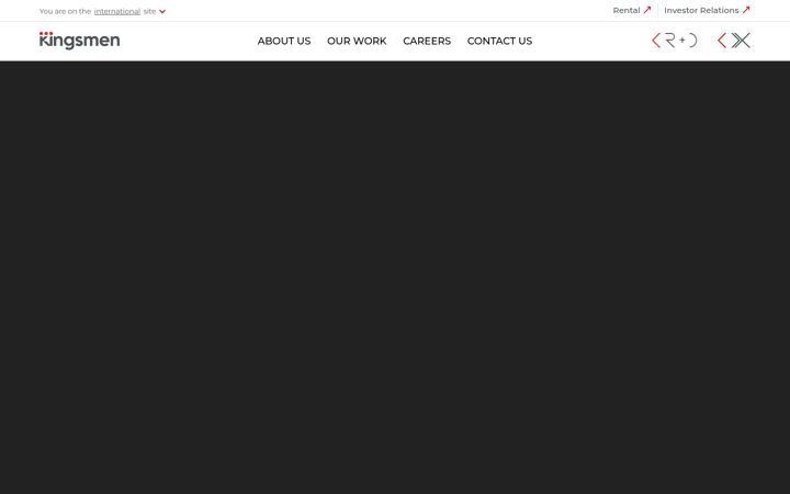 Screenshot of kingsmen-int.com