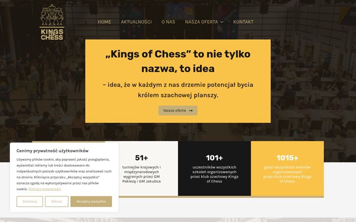 Screenshot of kingsofchess.pl