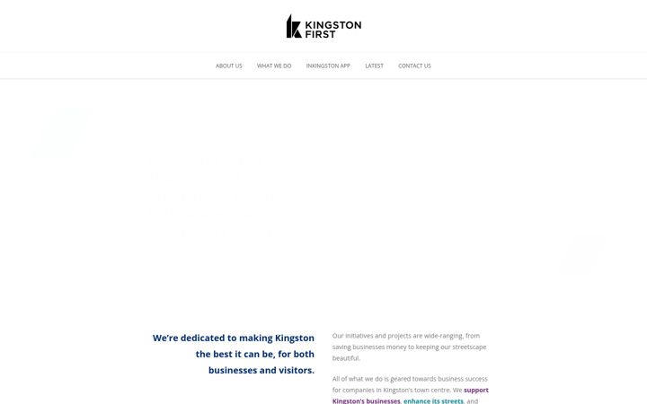 Screenshot of kingstonfirst.co.uk