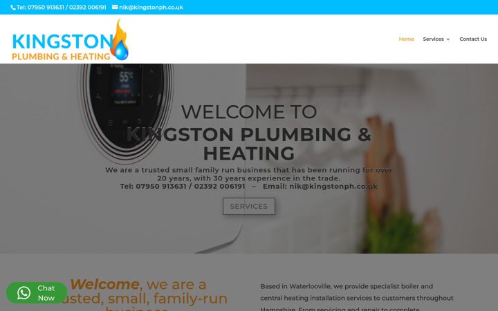 Screenshot of kingstonph.co.uk