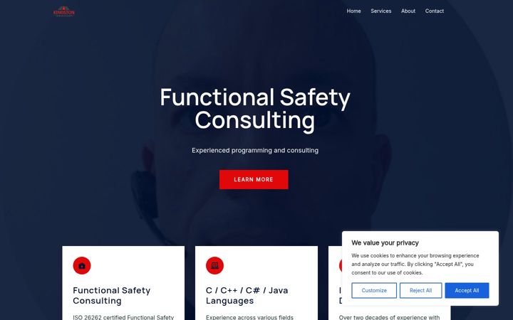 Screenshot of kingstonsoftware.de