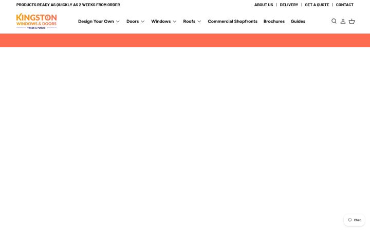 Screenshot of kingstonwindowsanddoors.co.uk