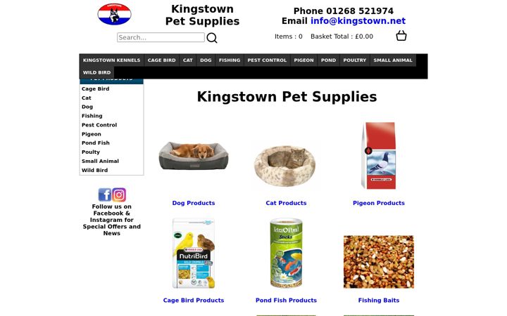 Screenshot of kingstown.net