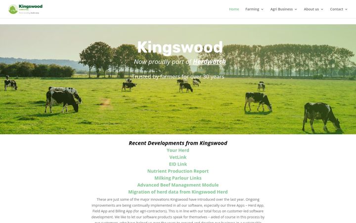 Captura de pantalla de kingswoodcomputing.com