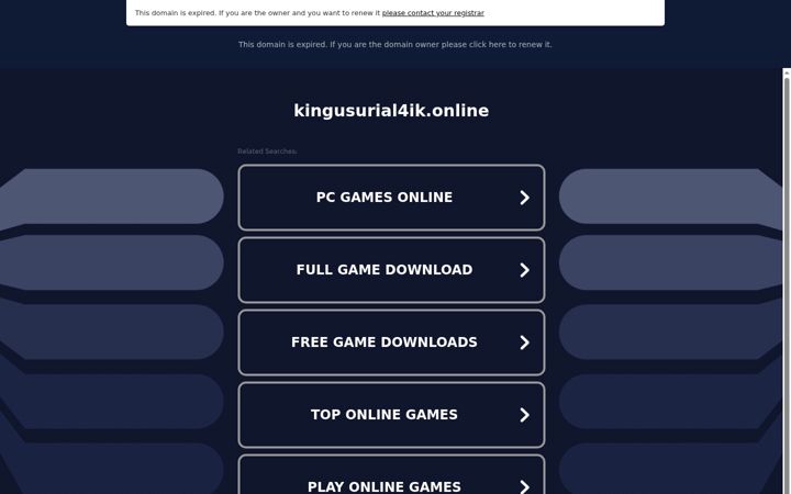 Screenshot of kingusurial4ik.online