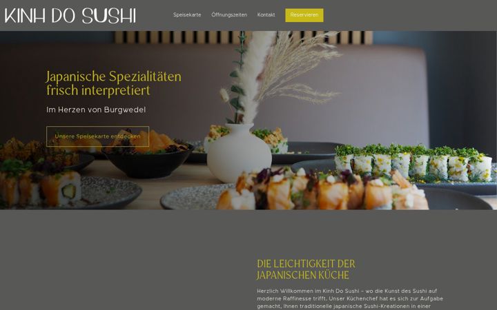 Screenshot of kinhdosushi-burgwedel.de