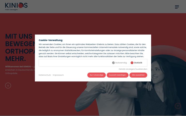 Screenshot of kinios.de