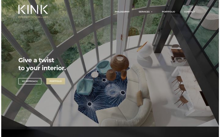 Screenshot of kinkdesign.co.uk