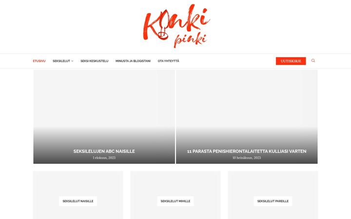 Screenshot of kinkipinki.fi