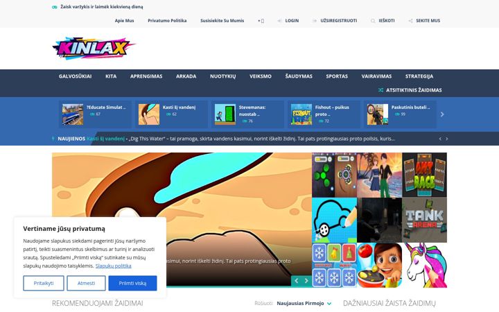 Screenshot of kinlax.com