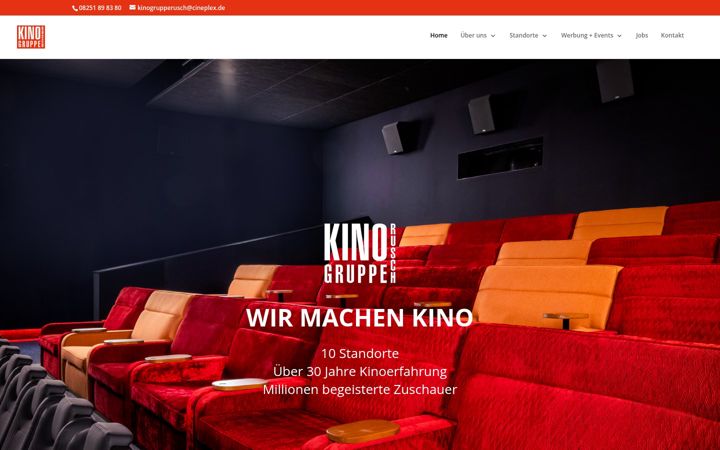 Screenshot of kino-gruppe-rusch.de