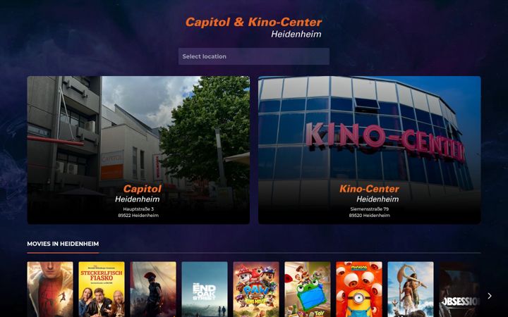 Screenshot of kino-hdh.de