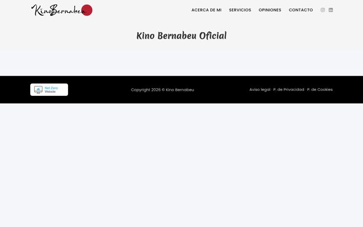 Screenshot of kinobernabeu.com