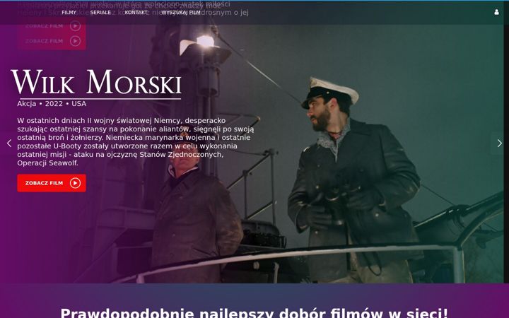 Screenshot of kinodom.pl