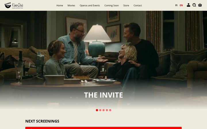 Screenshot of kinoiiris.com