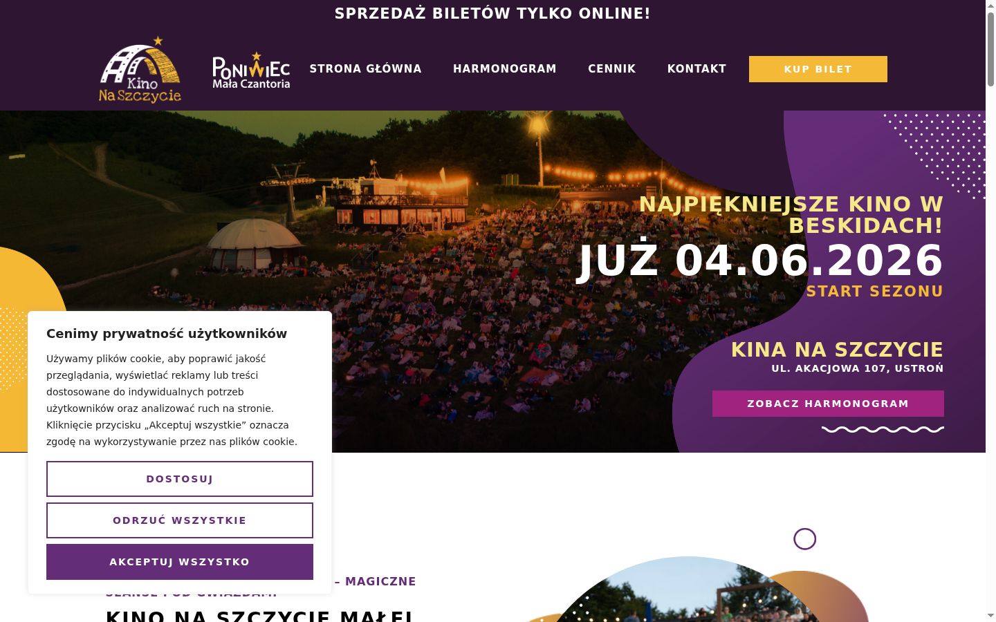 Screenshot tal-banner tal-kunsens muri qabel kwalunkwe interazzjoni