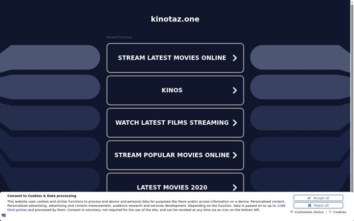 Screenshot of kinotaz.one