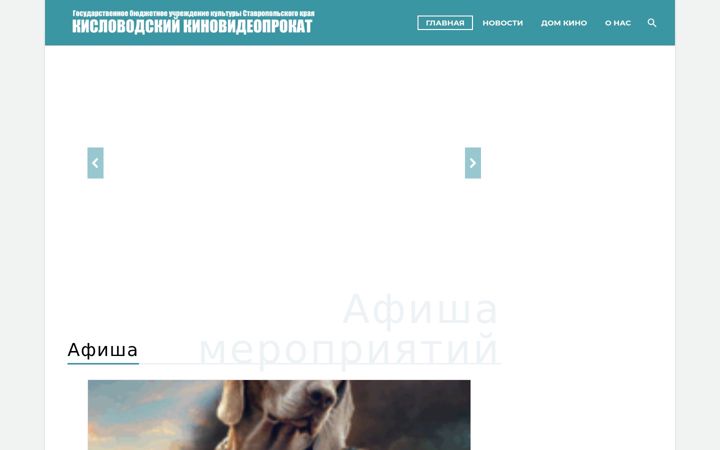 Screenshot of kinovideoprokat.ru