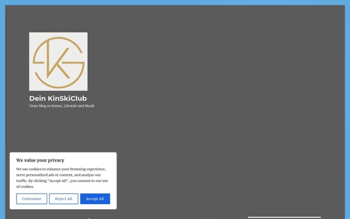 Screenshot of kinskiclub.de