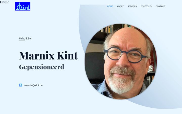 Screenshot of kint.be