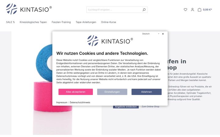 Screenshot of kintasio.de